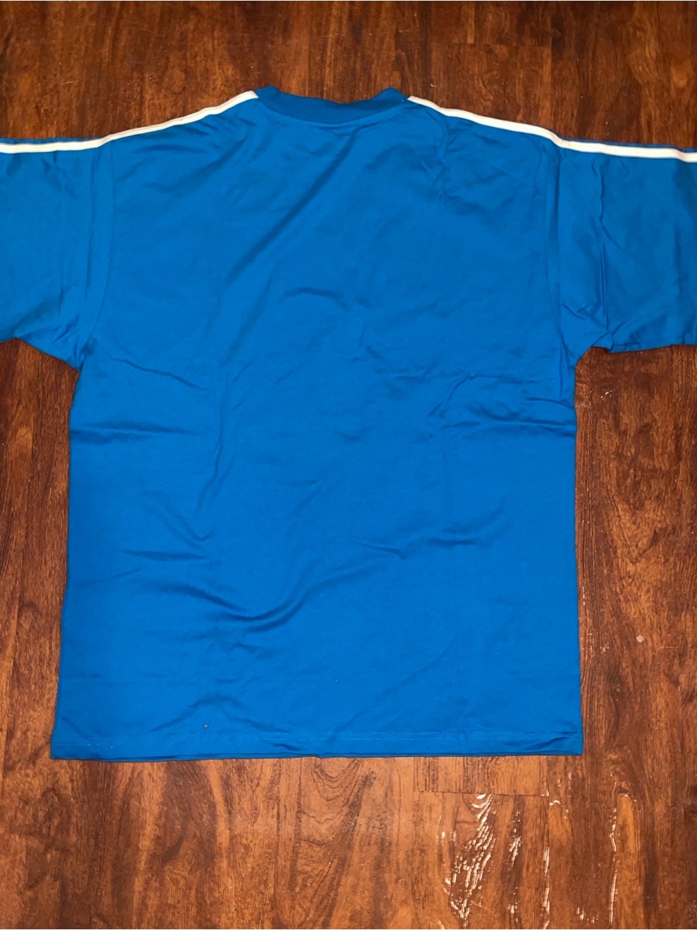 Balenciaga & Adidas Oversized T-Shirt in Blue Size XL - Picture 4 of 5